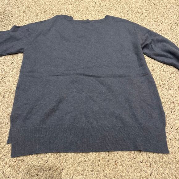 Sundance Mighty Polar Bear Sweater Sz S Blue Wool Blend Casual Preppy Novelty - Picture 7 of 7